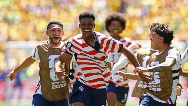 Timnas amerika berhasil ke babak gugur